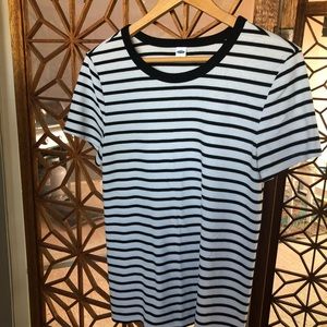 Black stripe t-shirt